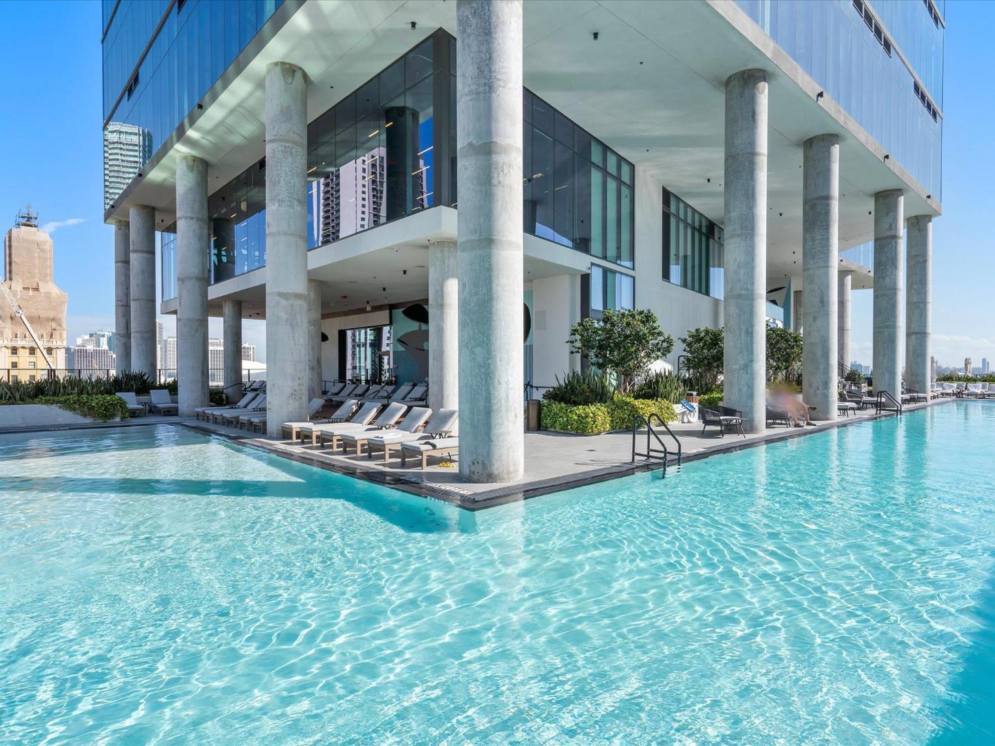 Appartamento Mvr - Vip Pool Deck & Rooftop Lounge Access Miami